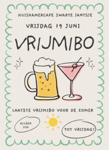 Laatste VrijMiBo voor de zomer vrijdag 19 juni 17.00!